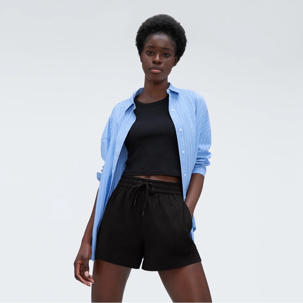 Everlane Seeksucker Short S NWT